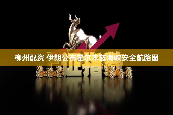 柳州配资 伊朗公布霍尔木兹海峡安全航路图